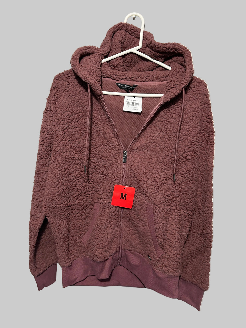 Marc New York women sweater with full zipper-M